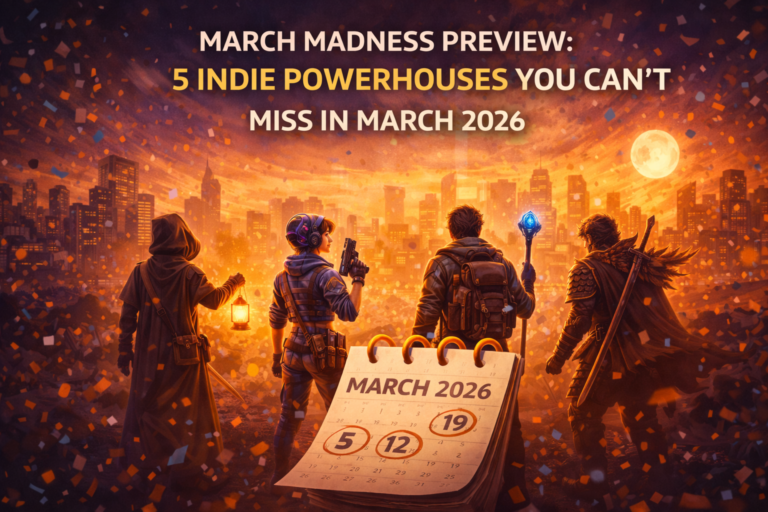 March Madness Preview: 5 Indie Powerhouses You Can’t Miss in March 2026