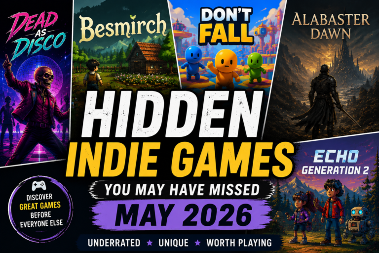 Hidden Indie Games May 2026: Releases You May Have Missed